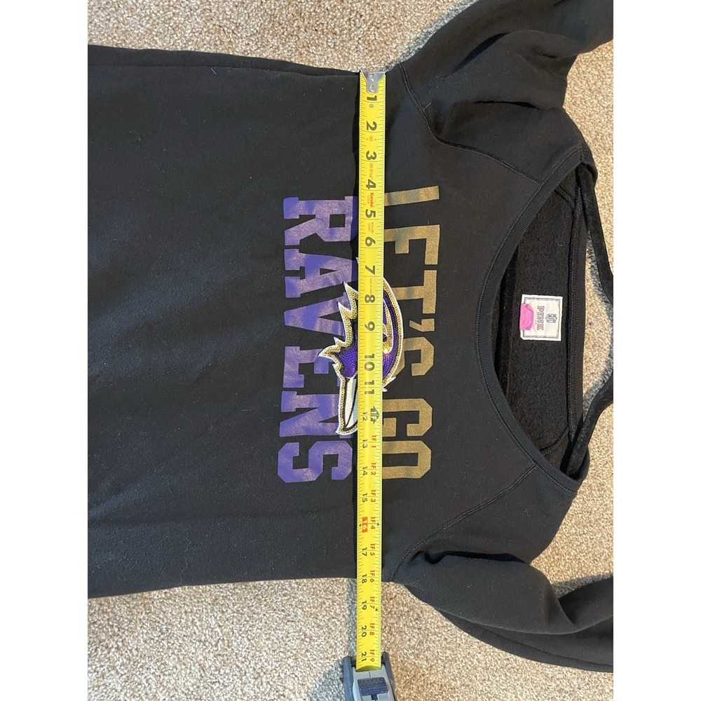Victoria's Secret PINK brand Baltimore Ravens pullover sweatshirt Large - Picture 6 of 6